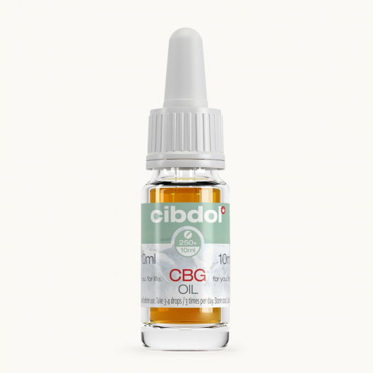 Óleo de 2,5% CBG & 2,5% CBD
