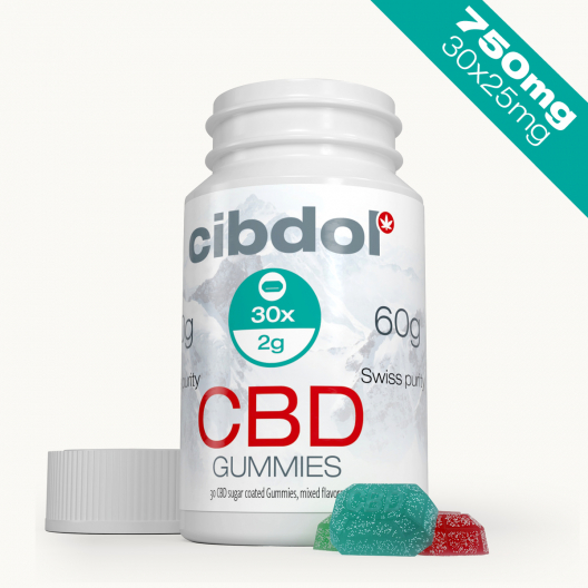 Gomas de CBD (750mg de CBD)