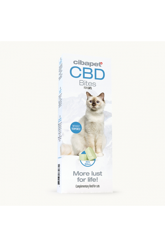 Petiscos CBD para Gatos