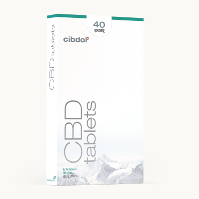 Comprimidos 40% CBD (4000 mg)