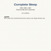 Complete Sleep