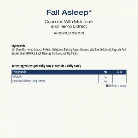 Cápsulas Fall Asleep