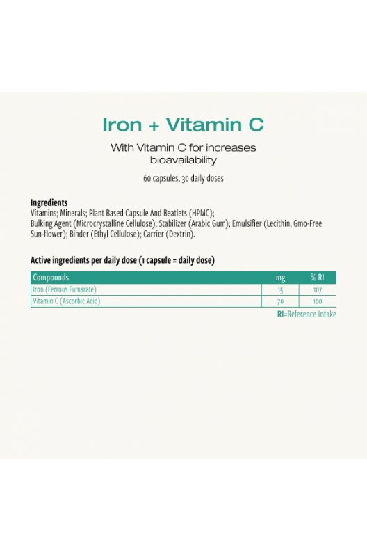 Iron + Vitamin C