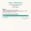 Iron + Vitamin C