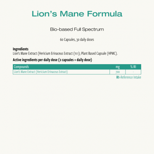 Lion's Mane Formula