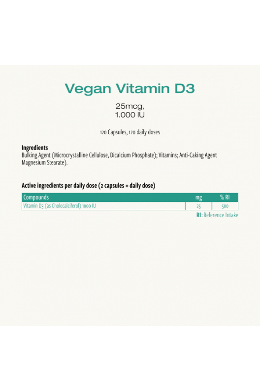 Vitamina D3 Vegana