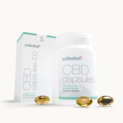 Capsule CBD in Gelatina Morbida 5% (500mg)