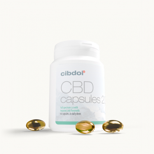 Cápsulas Softgel CBD 5% (500mg)