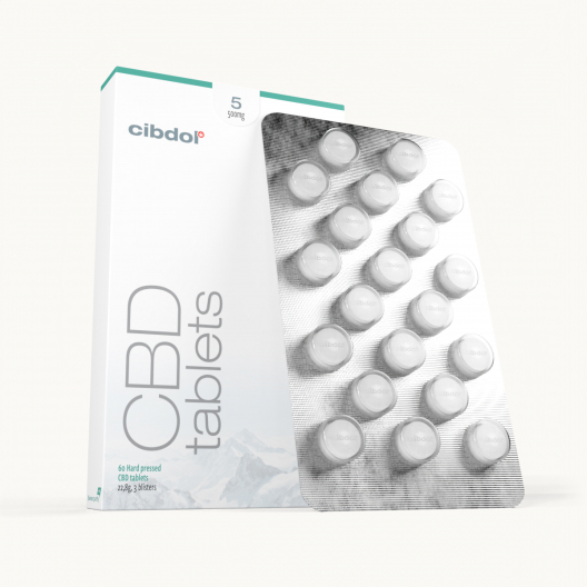Comprimidos 5% CBD (500 mg)