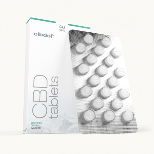 Comprimidos 40% CBD (4000 mg)