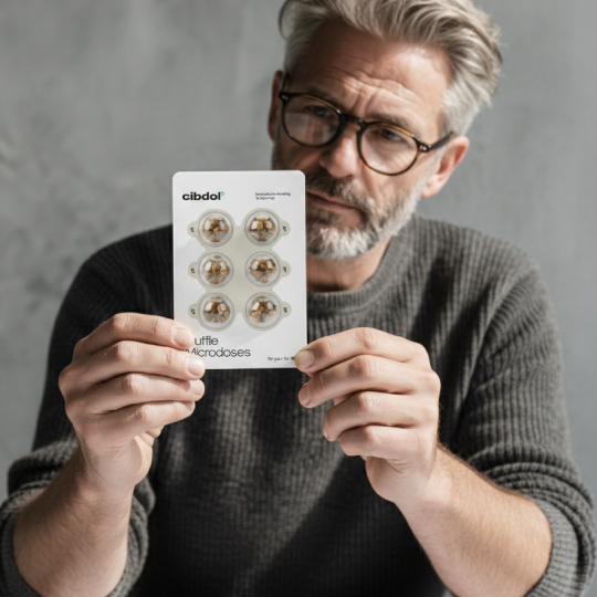 Uma nova abordagem ao microdosagem: chegou a gama de trufas da Cibdol